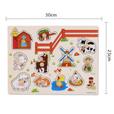 3D Wooden Montessori Puzzle for Kids